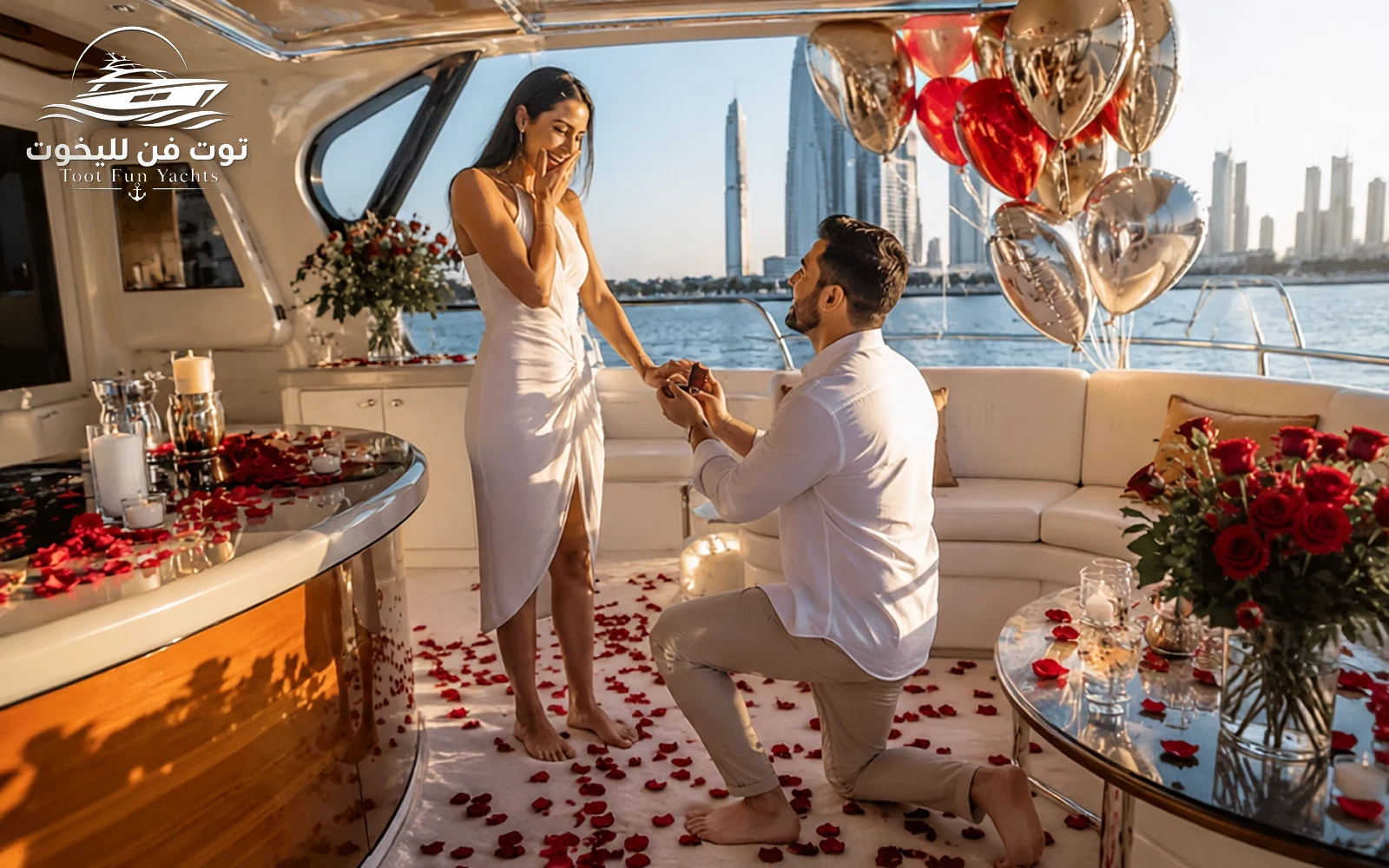 Engagement Yacht Party Dubai — 2