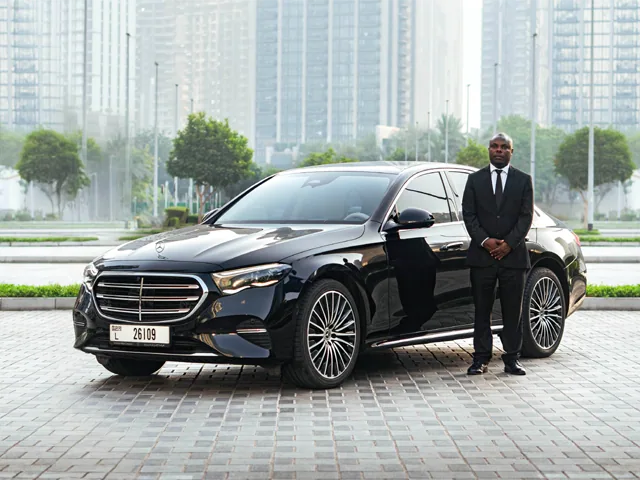 Luxury chauffeur transfer