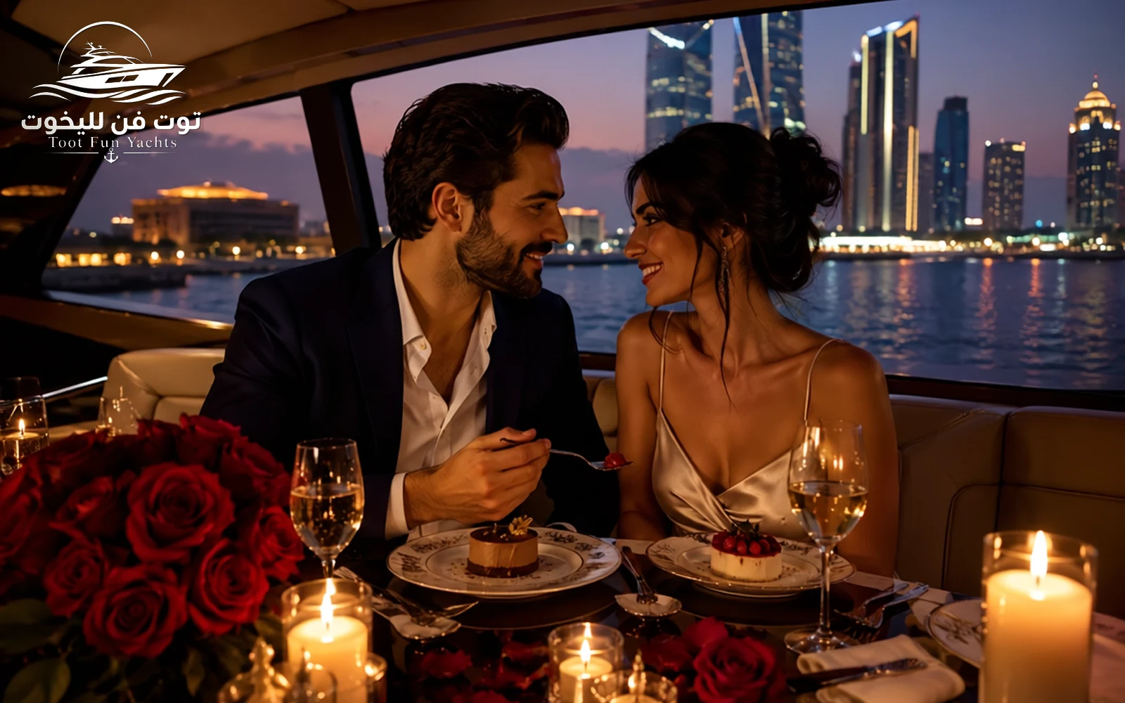 Romantic Dinner on Yacht Dubai — The Perfect Night for Couples